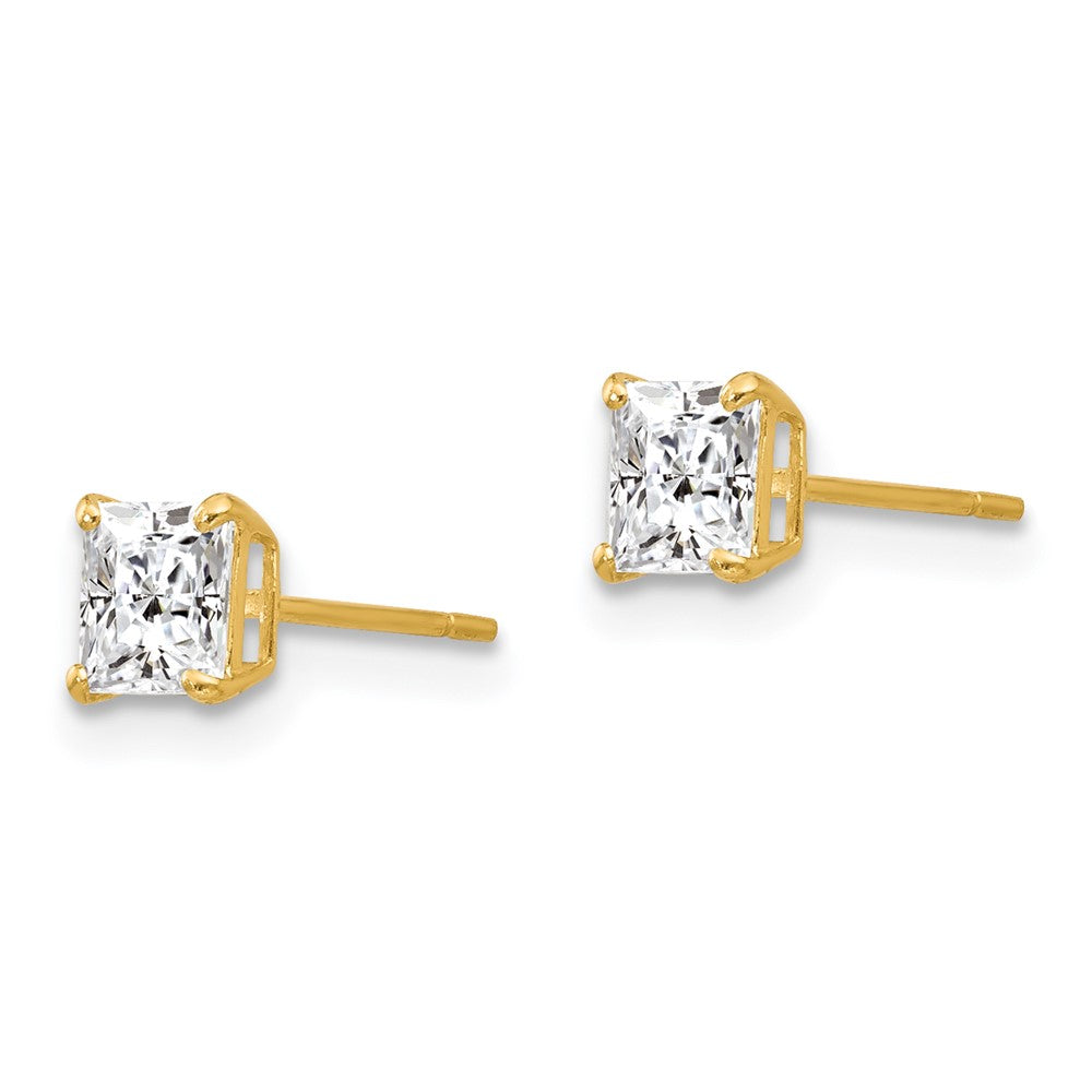 Bubbles Joy 14k Madi K CZ Stud Post Earrings