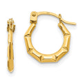 Sparkle 14k Madi K Tiny Hollow Hoop Earrings