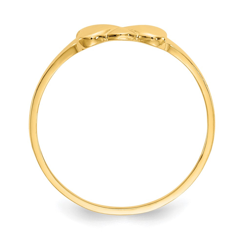 Skippy Shine 14k Madi K Heart Baby Ring