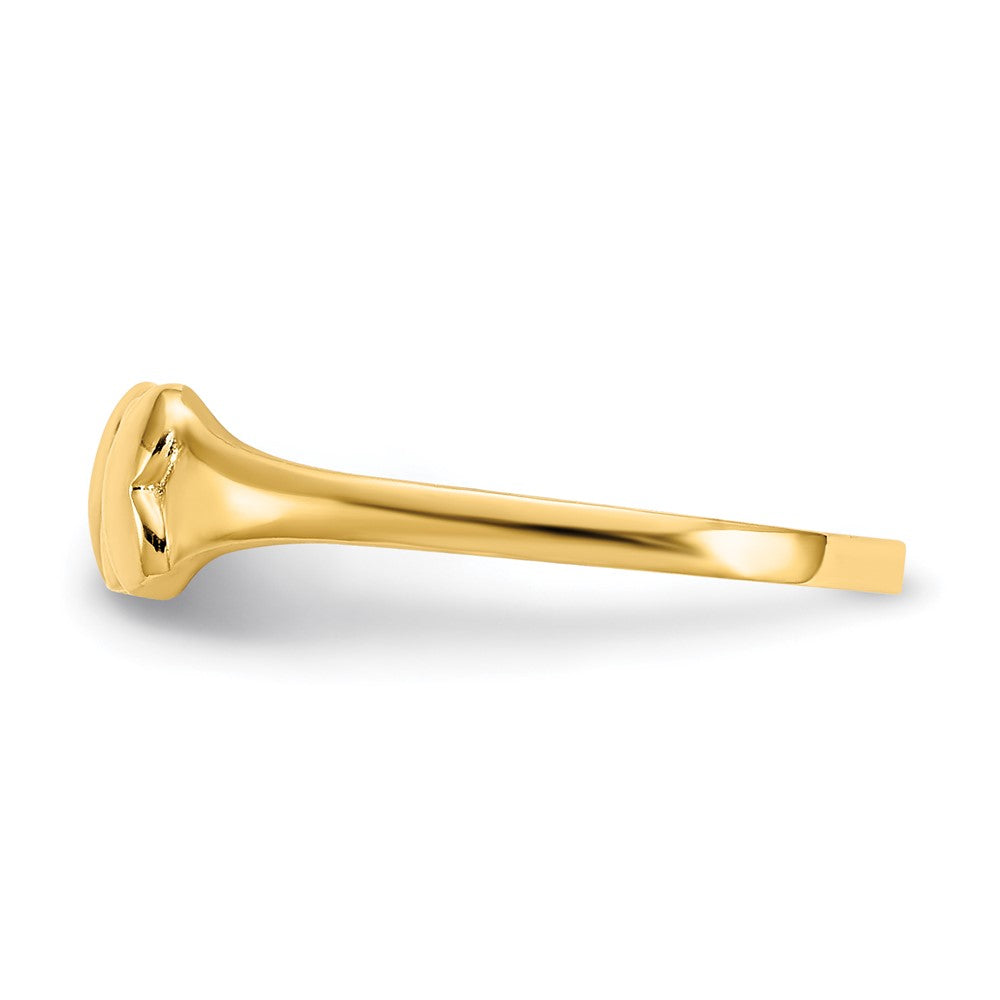 Skippy Shine 14k Madi K Heart Baby Ring