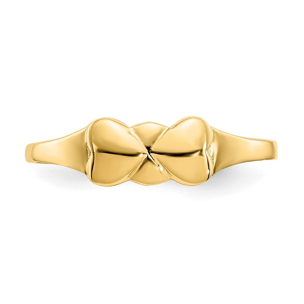 Skippy Shine 14k Madi K Heart Baby Ring