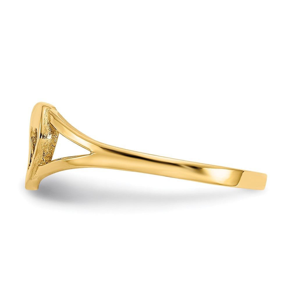 Snowflake Bear 14k Madi K Heart Baby Ring