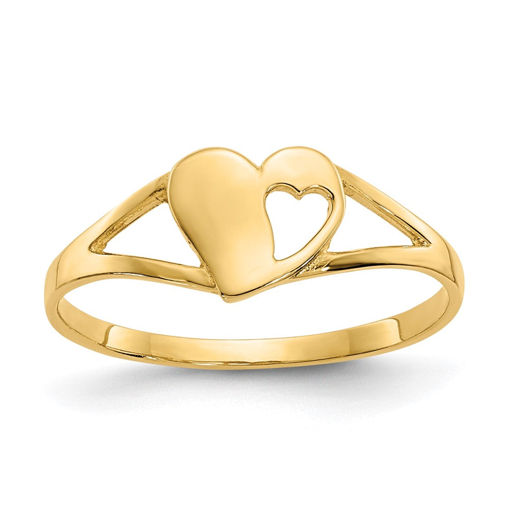 Snowflake Bear 14k Madi K Heart Baby Ring