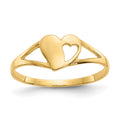 Snowflake Bear 14k Madi K Heart Baby Ring