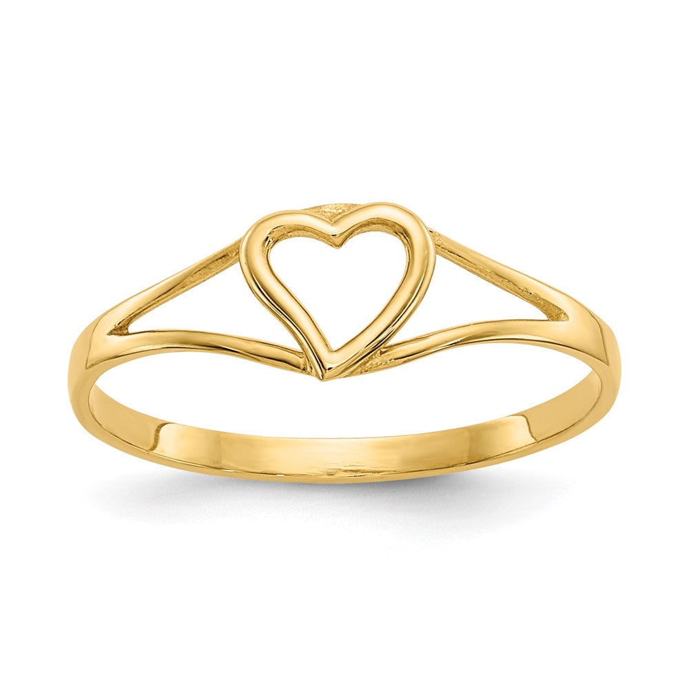 Glow Bear 14k Madi K Heart Baby Ring