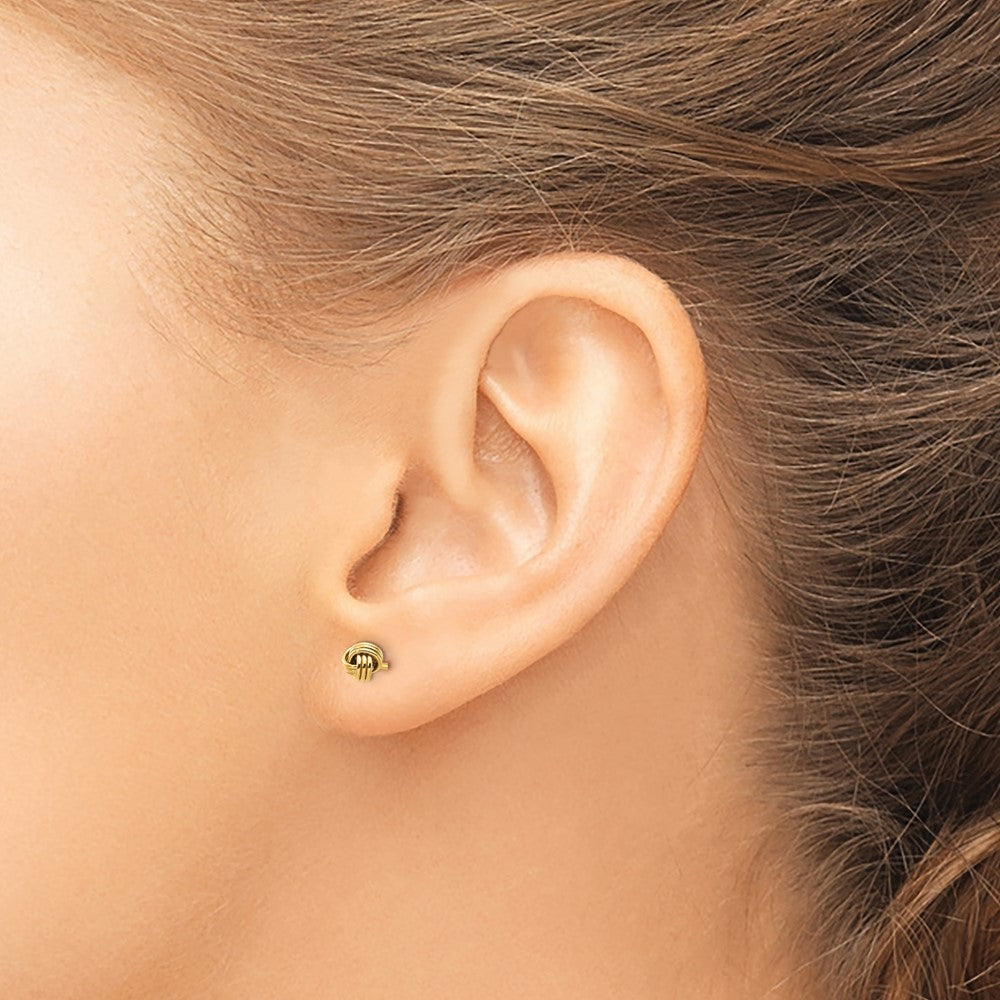 Giggles 14k Madi K Polished Love Knot Post Earrings