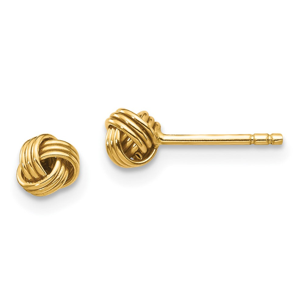 Giggles 14k Madi K Polished Love Knot Post Earrings