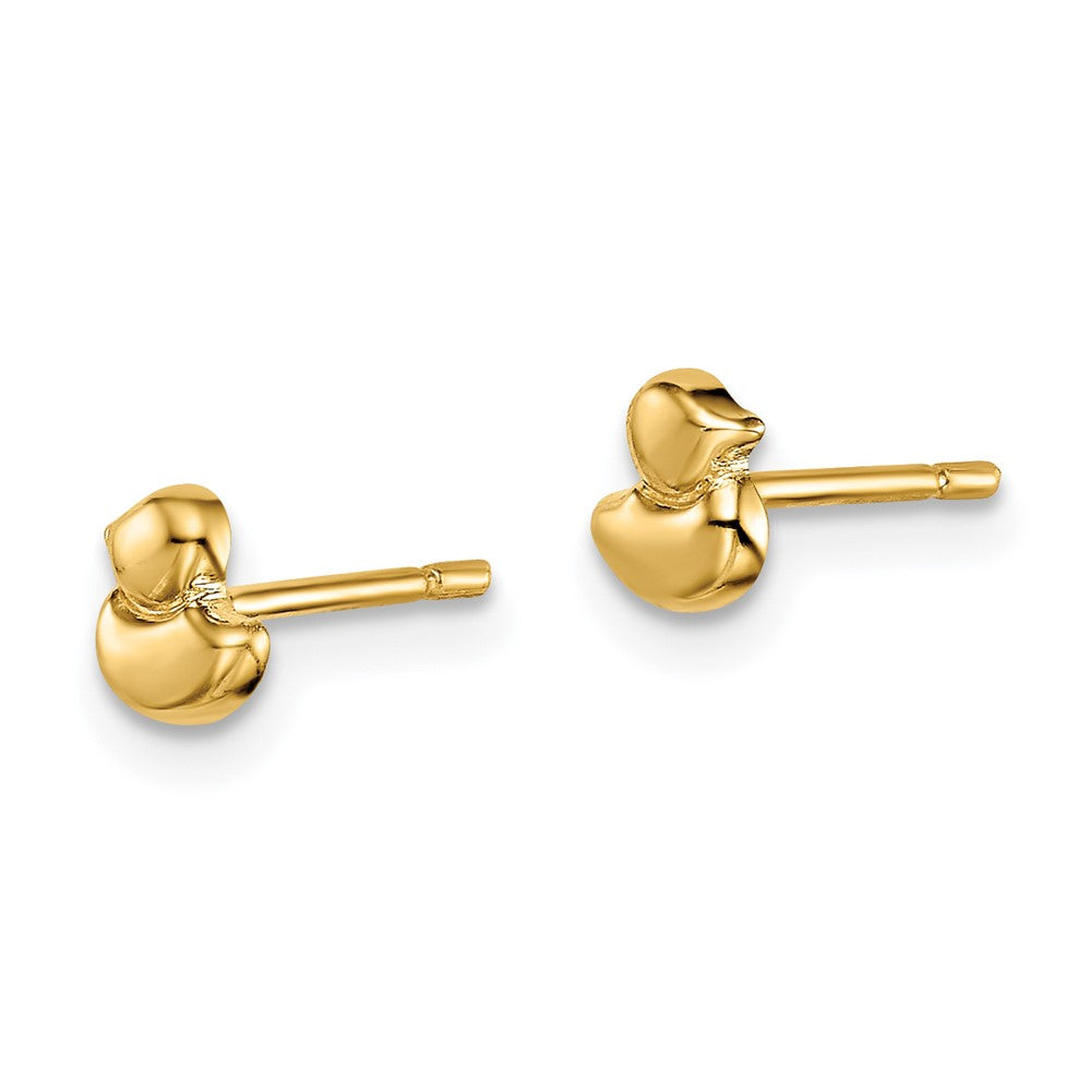 Clover Buddy 14k Madi K Duck Post Earrings