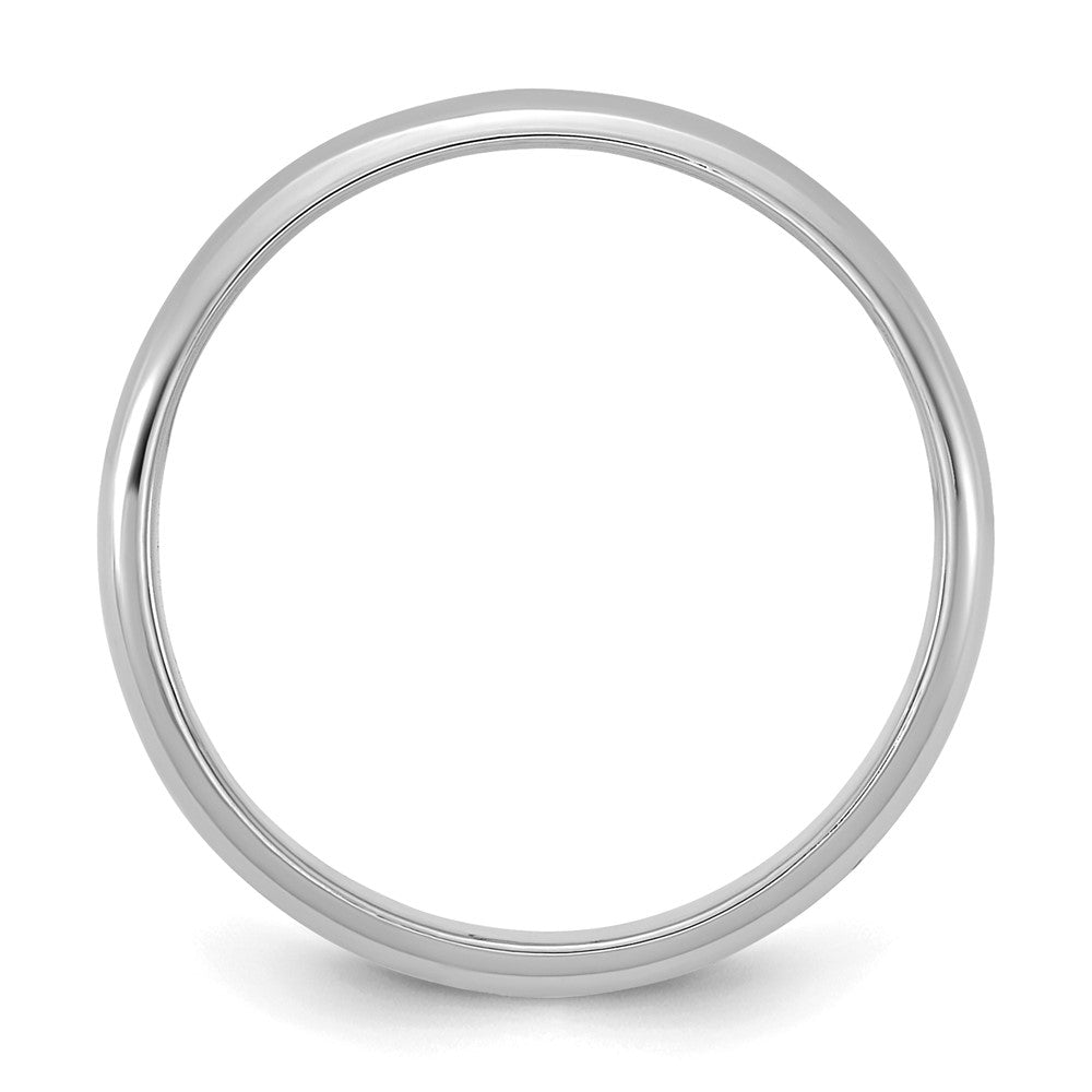 Clover Star 14K White Gold Madi K Polished 2mm Half Round Band Baby / Children's Ring