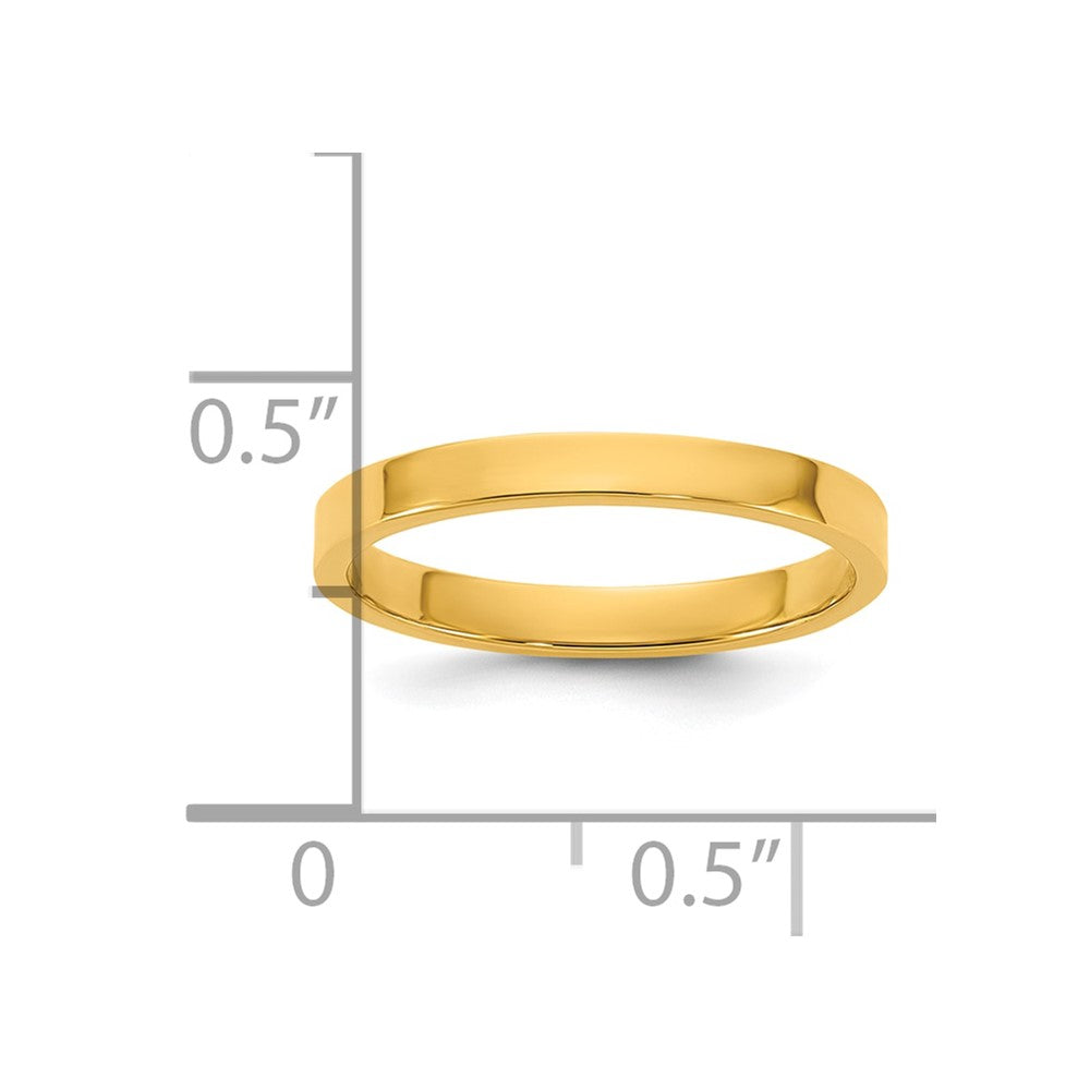 Pumpkin Shine 14K Madi K High Polished 2mm Flat Band Baby / Children's Ring