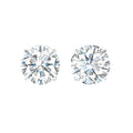 Front View 2ctw Diamond Earrings