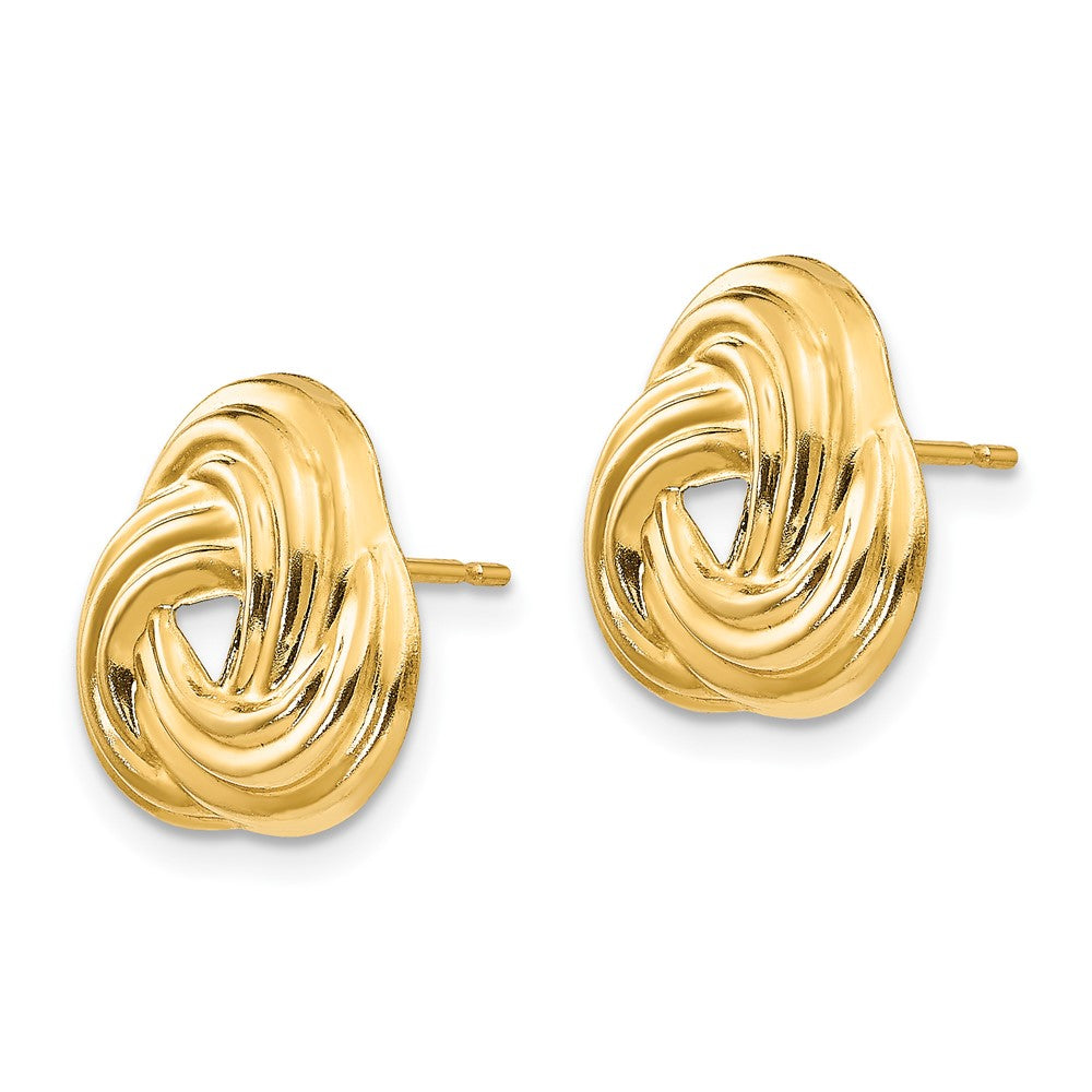Peanut Nest 14k Madi K Love Knot Post Earrings