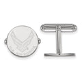 Marin Sterling Silver Rhodium-plated LogoArt US Air Force Cuff Links
