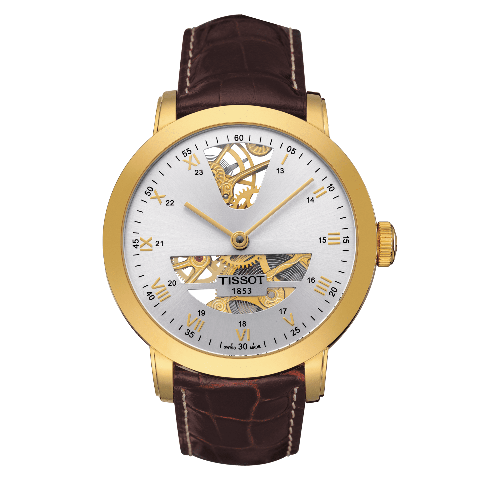 Tissot Sculpture Line Mechanical 18K Gold
