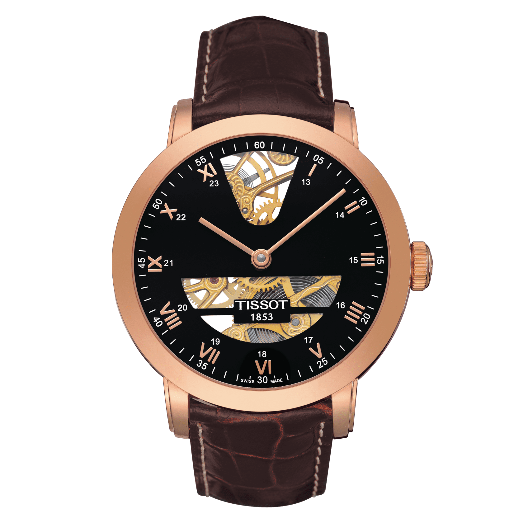 Tissot Sculpture Line Mechanical 18K Gold