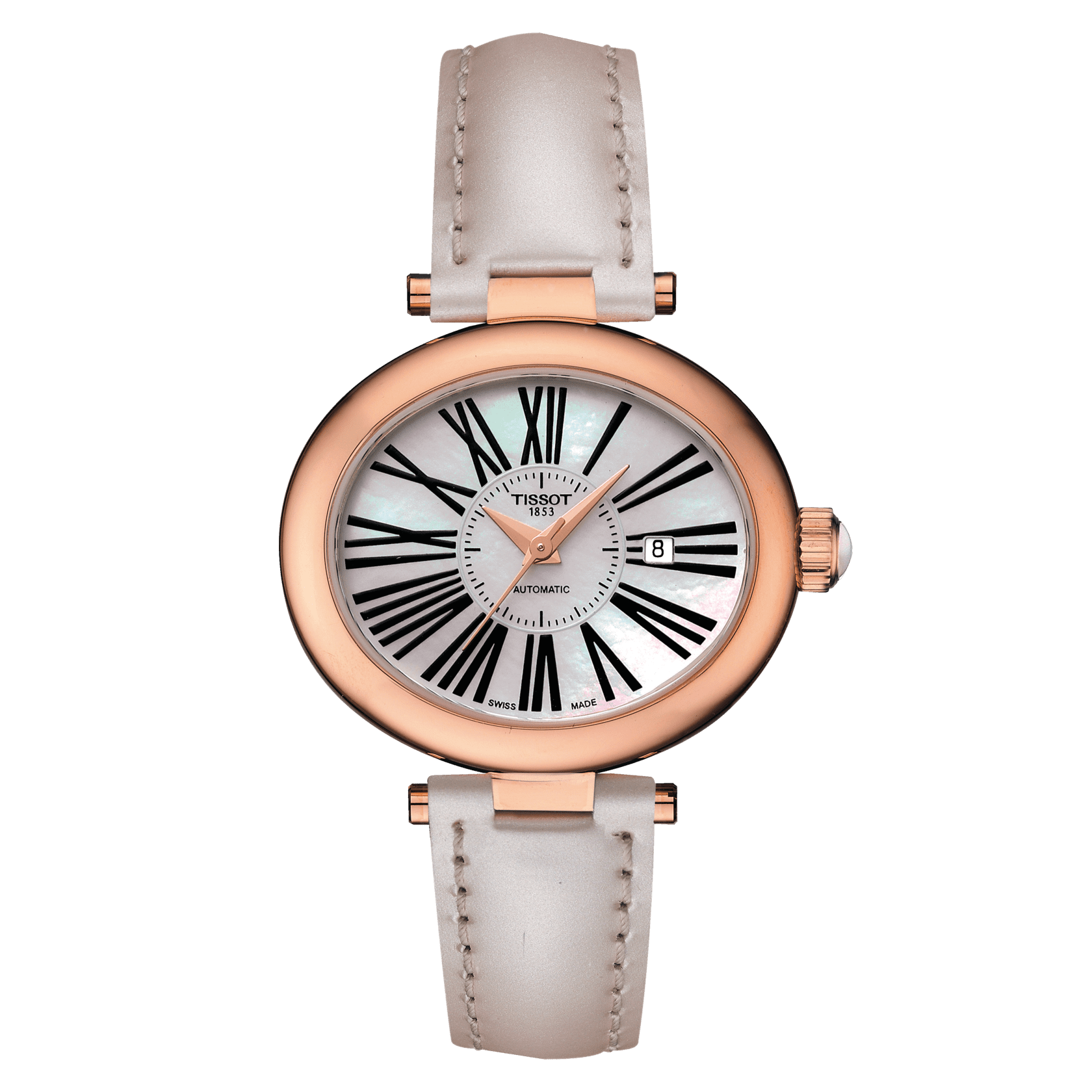 Tissot Glamorous Lady Automatic 18K Gold