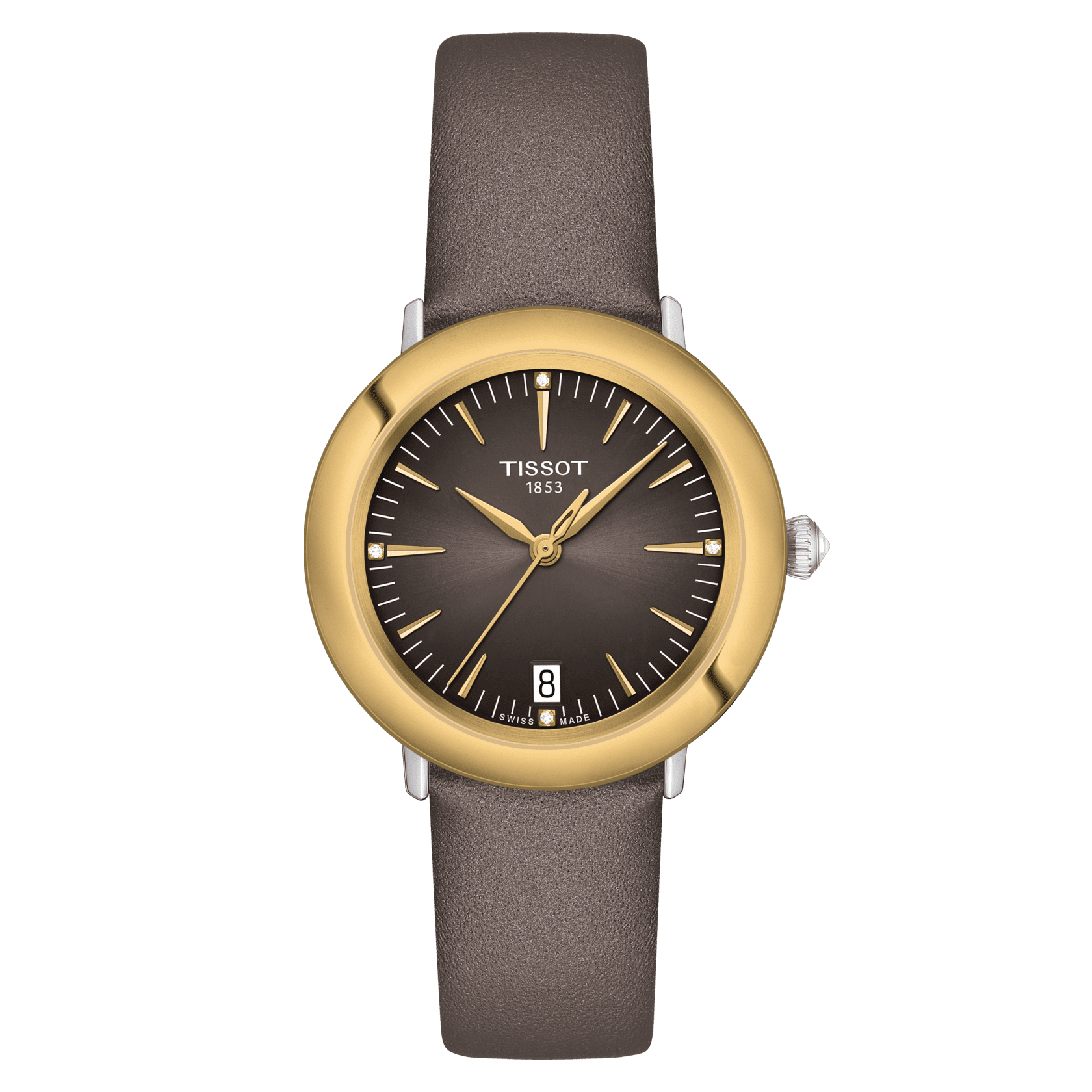 Tissot Glendora 18K Gold bezel