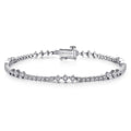 Luminara Voyage Symphony 14K White Gold Diamond Tennis Bracelet