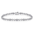 14K White Gold Diamond Tennis Bracelet