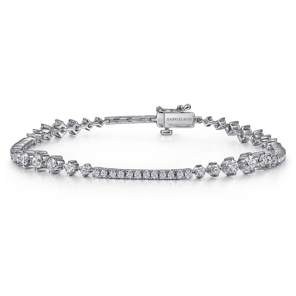 Calypso Anthem Reverie 14K White Gold Diamond Tennis Bracelet