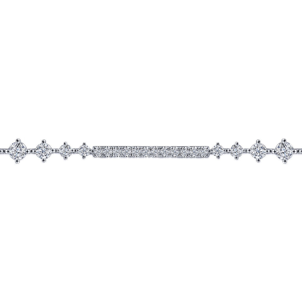 Calypso Anthem Reverie 14K White Gold Diamond Tennis Bracelet