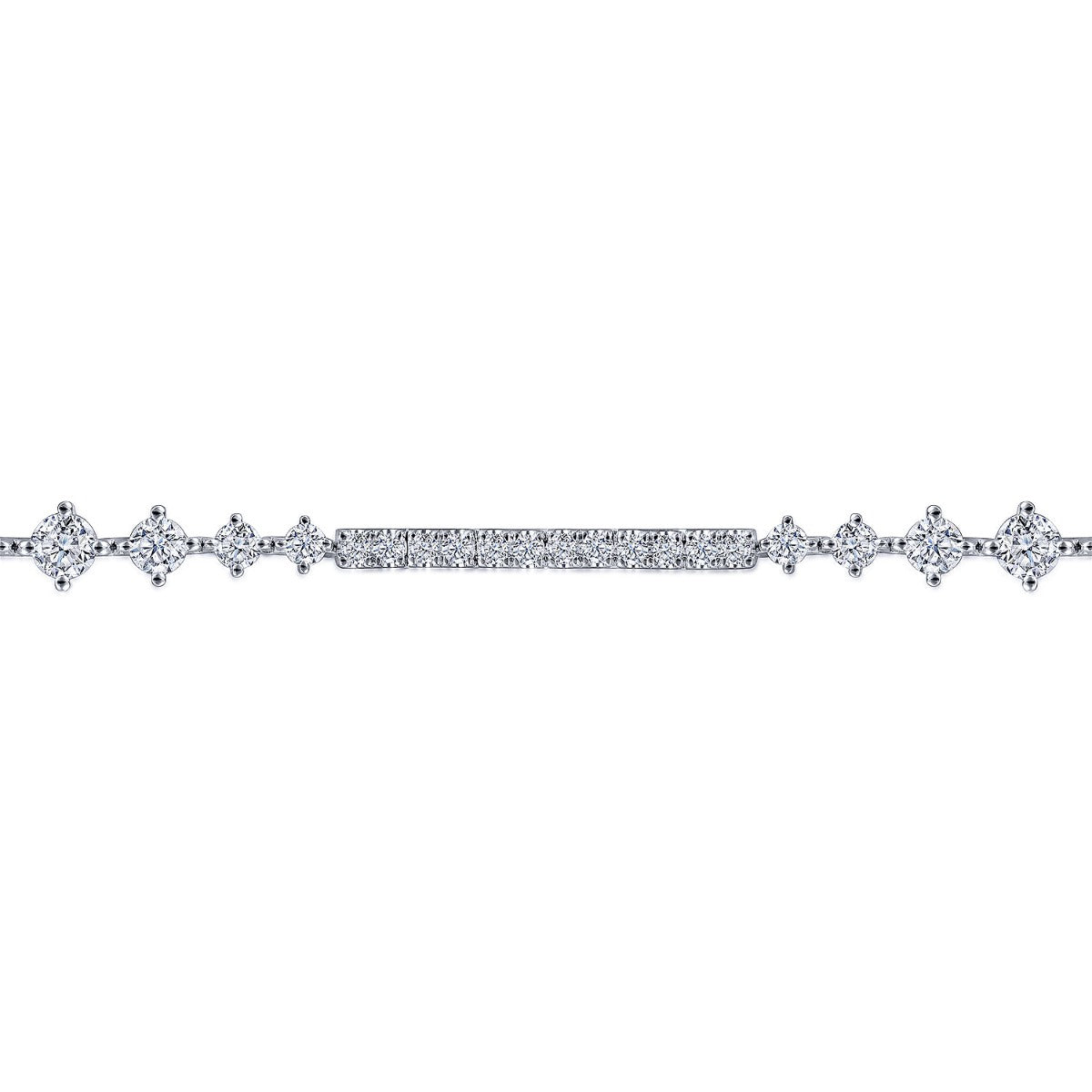 Calypso Anthem Reverie 14K White Gold Diamond Tennis Bracelet