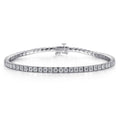 Eirene Silhouette Echo 14K White Gold Diamond Tennis Bracelet