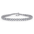 Calla Gleam Aura 14K White Gold Diamond Tennis Bracelet