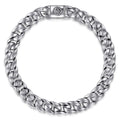 925 Sterling Silver Cuban Link Chain Bracelet