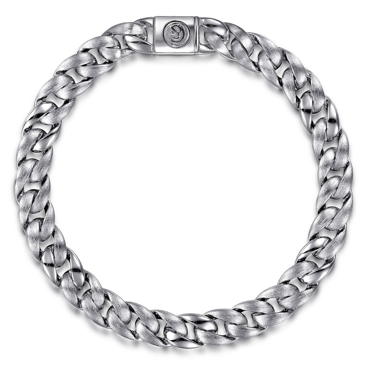 925 Sterling Silver Cuban Link Chain Bracelet