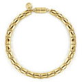 14K Yellow Gold Tubular Chain Bracelet