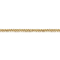 14K Yellow Gold Men's Wheat Chain Bracelet