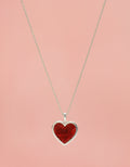 Precious Crush Ruby Heart Pendant