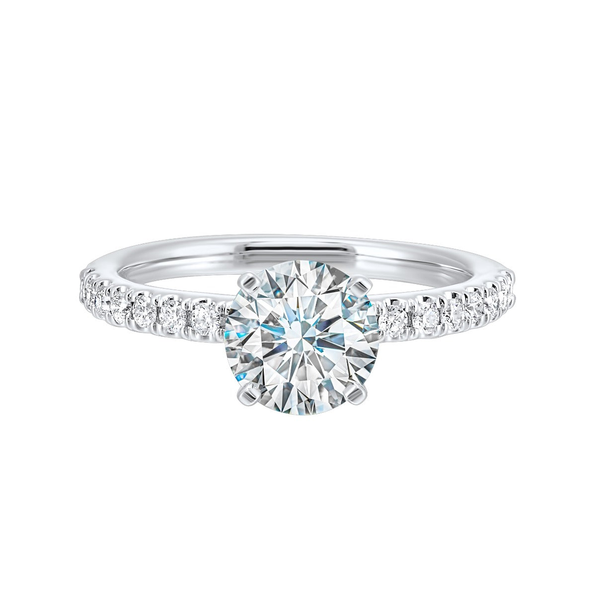 Timeless Spark Solitaire Semi-Mount Ring .24 CTW