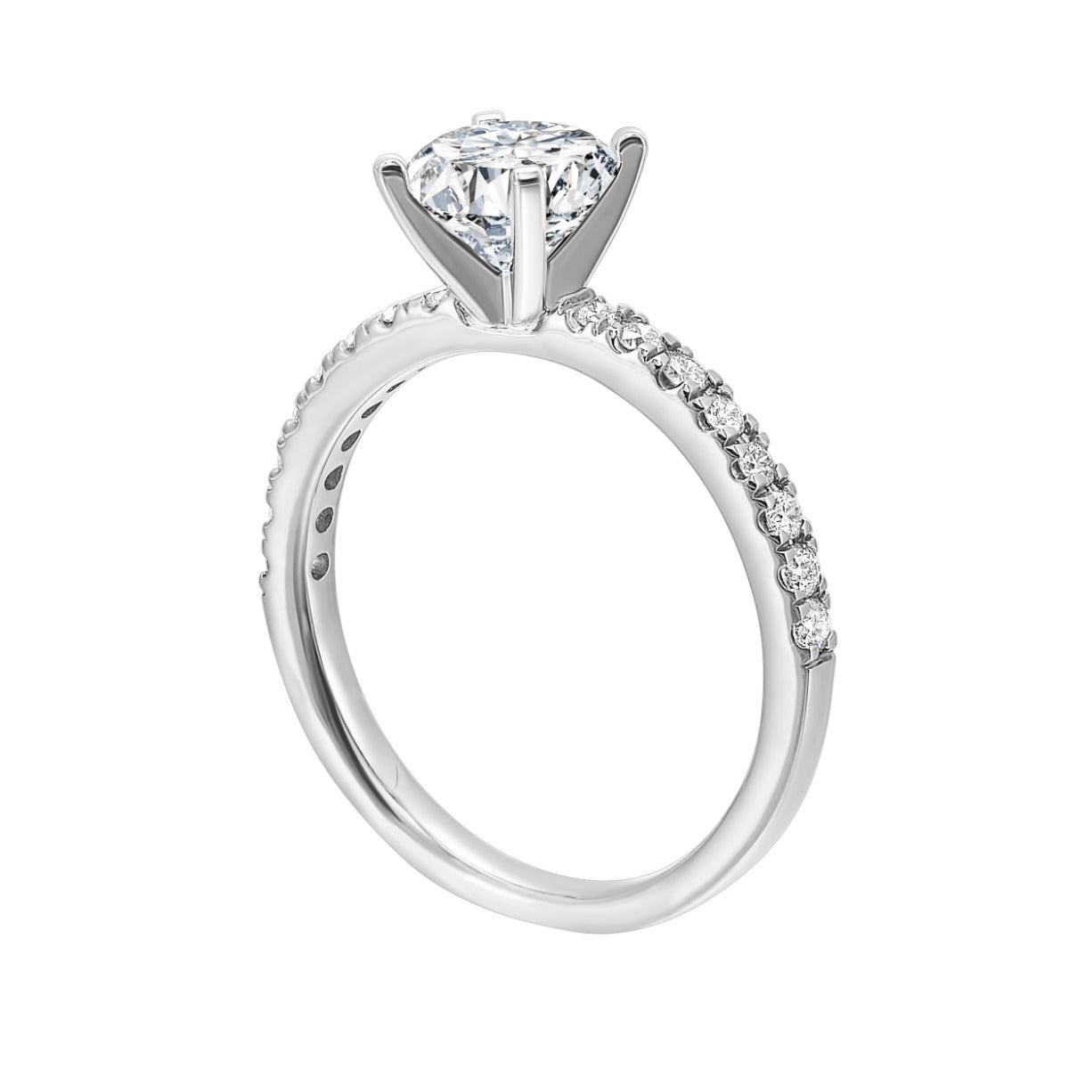 Timeless Spark Solitaire Semi-Mount Ring .24 CTW