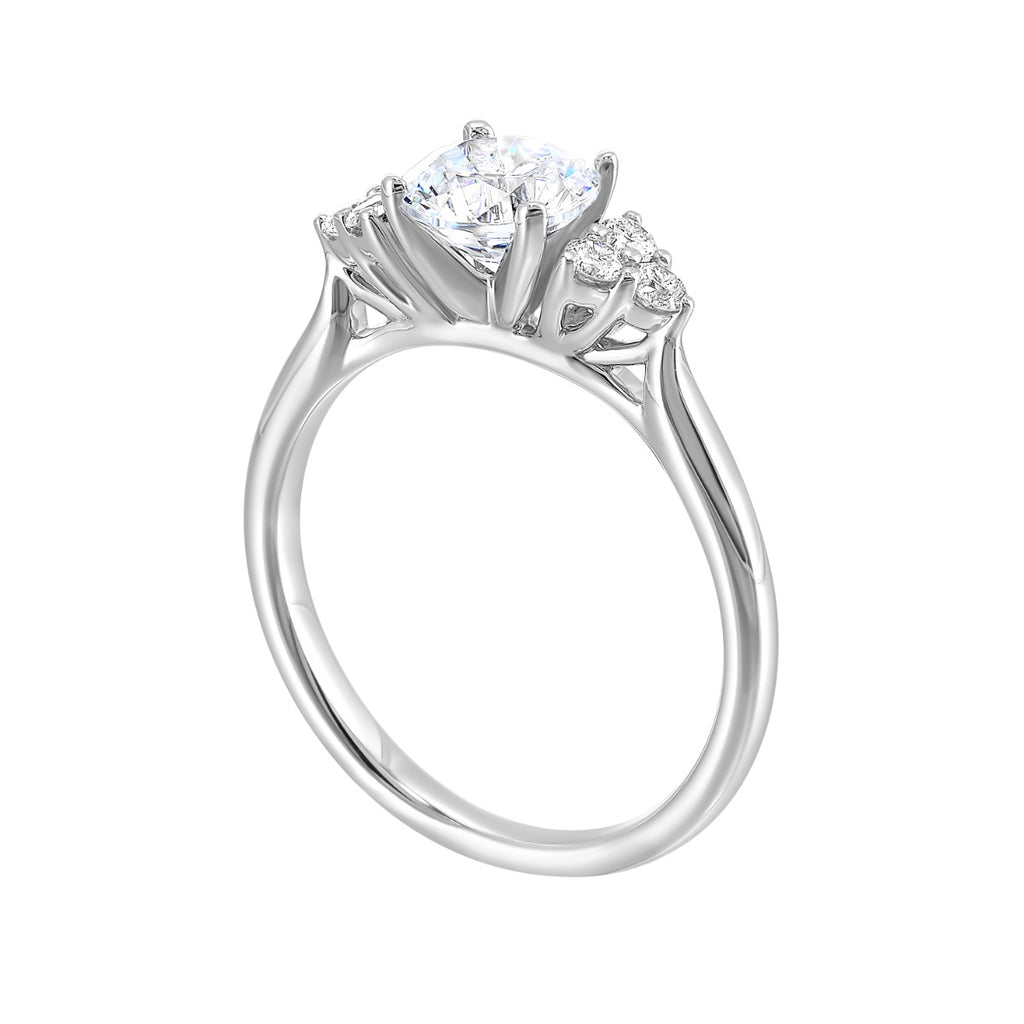 Eternal Harmony Diamond Semi-Mount Ring