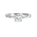 Twisted Harmony Diamond Semi-Mount Ring .35 CTW