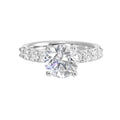 Timeless Radiance Solitaire Semi-Mount Ring .64CTW