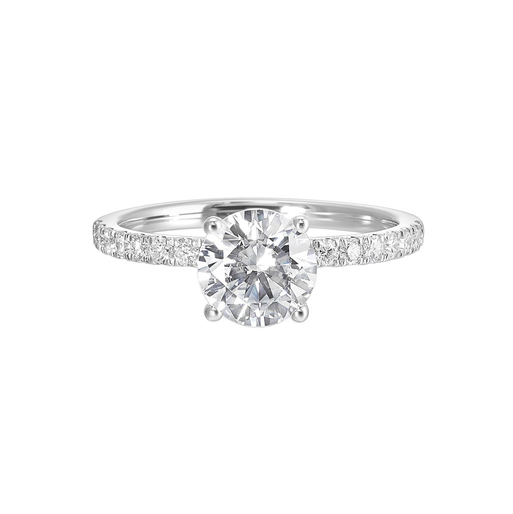 Hidden Halo Grace Semi-Mount Ring .38CTW