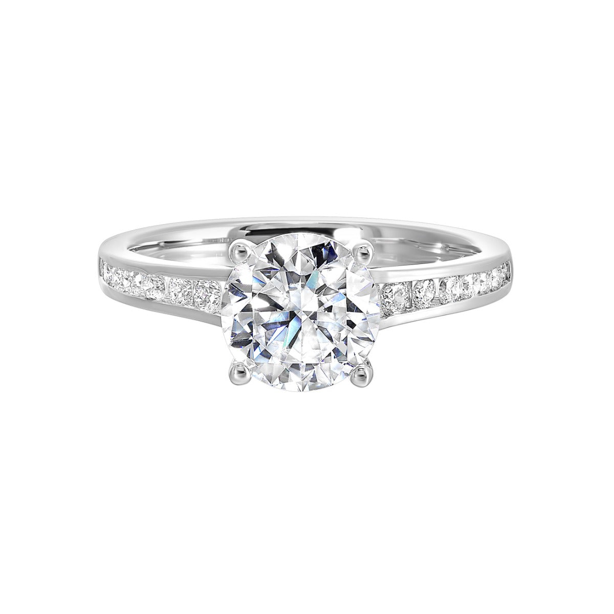 Timeless Channel Solitaire Semi Mount .34CTW