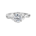 Enchanted Twist Trio Semi-Mount Ring .29 ctw