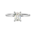 Eternal Emerald Elegance Semi Mount Ring .05CTW
