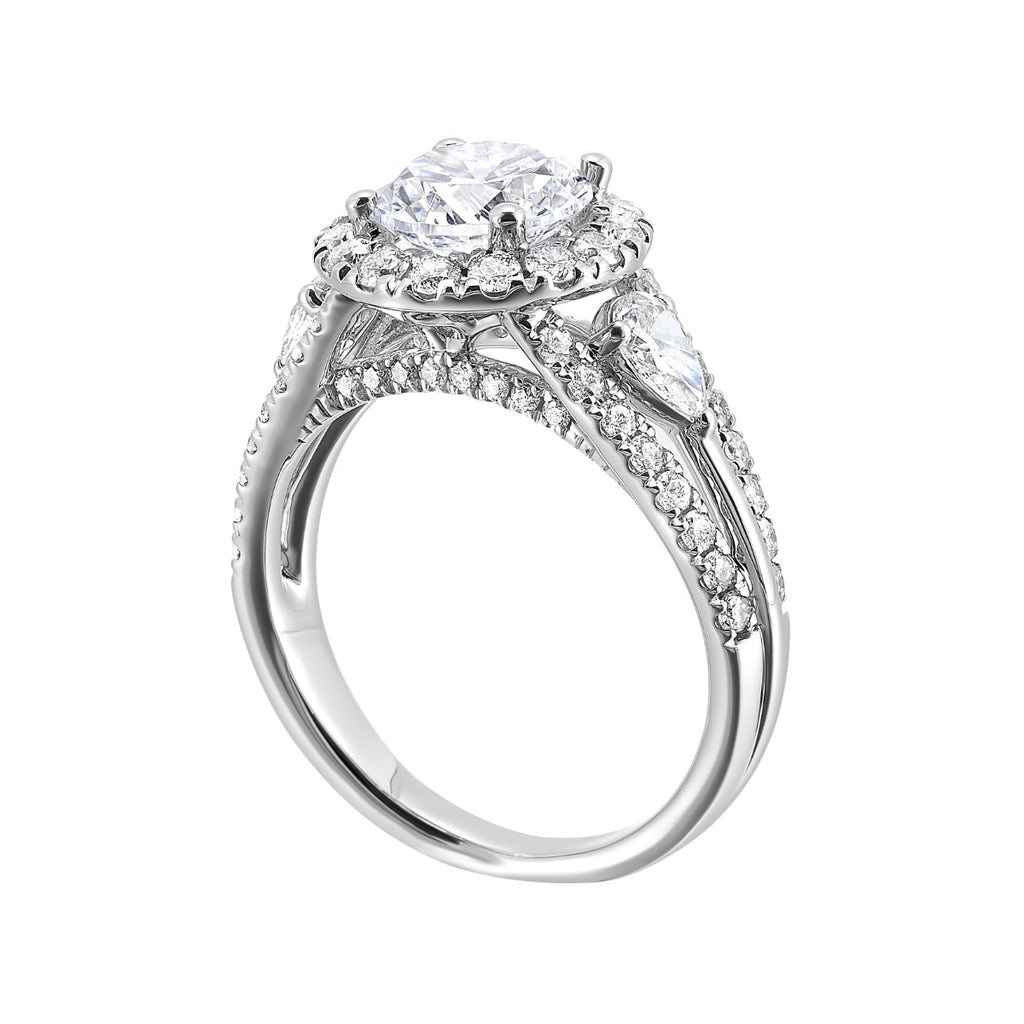 Eternal Sparkle Trio Semi-Mount Ring 1.16CTW