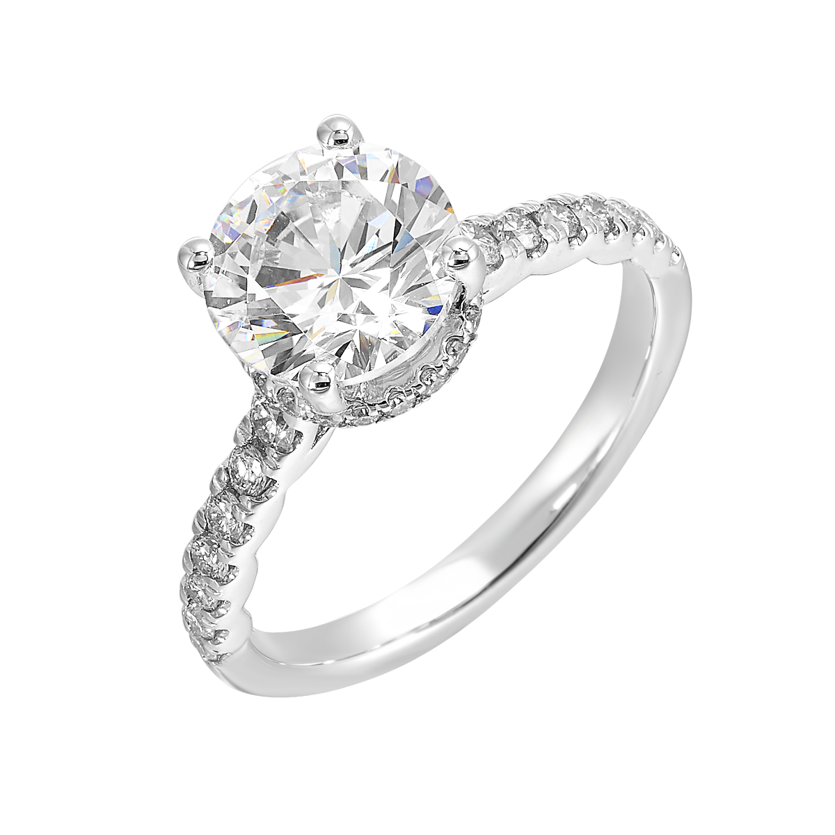 Celestial Sparkle Semi-Mount Ring .375ctw