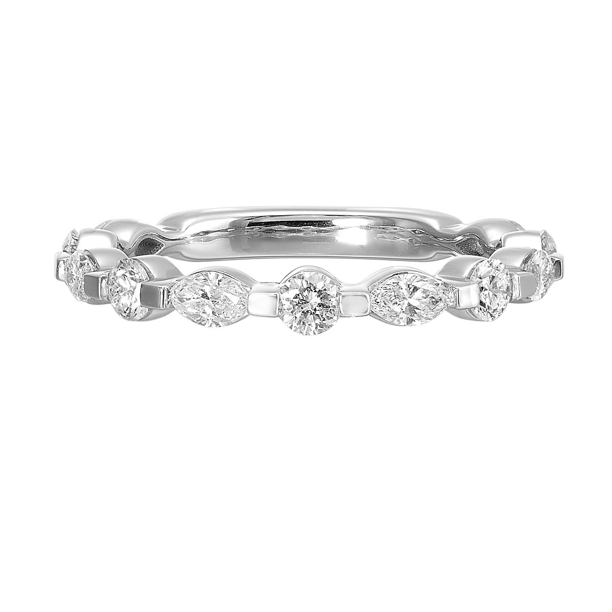 Andromeda Noble Poise Marquise Harmony Ring .95CTW