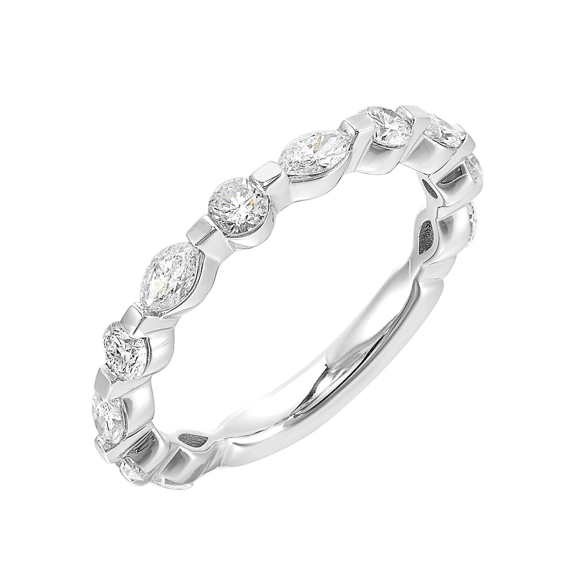 Andromeda Noble Poise Marquise Harmony Ring .95CTW