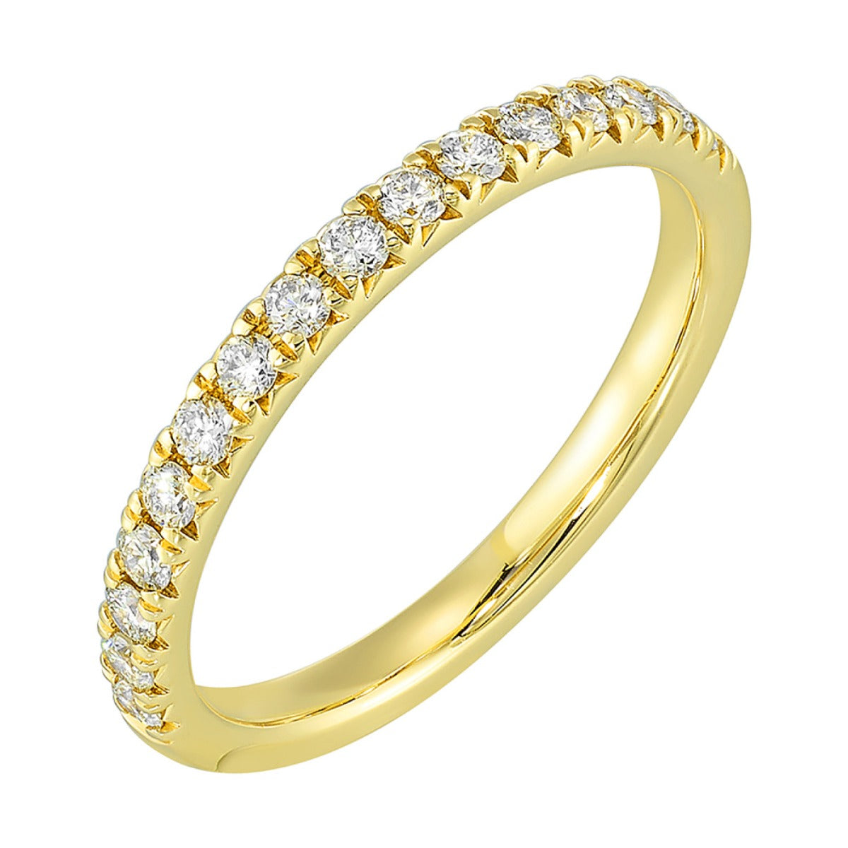 Serelith 14K Yellow Gold 1/3CTW Diamond Band Ring
