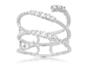 14k White Gold .45ctw Diamond Fashion Ring