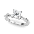 White Platinum Diamond Engagement Ring