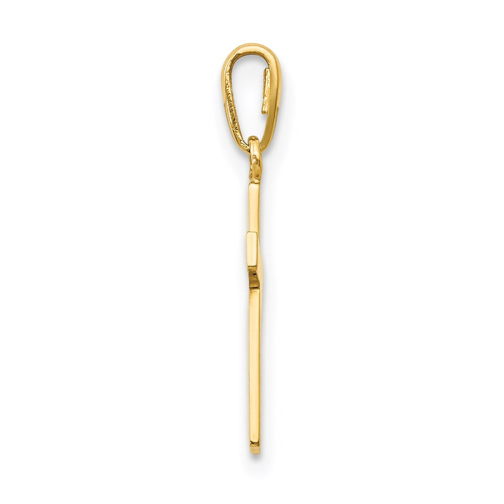 Zippy Spark 14k Children's Cross Pendant